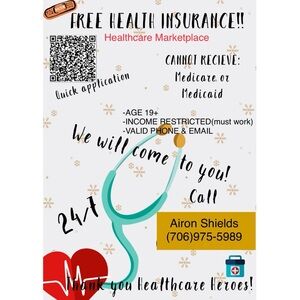 Free health insurance!!